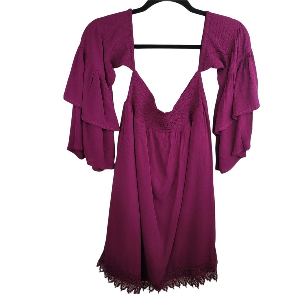Jack by BB Dakota Enchante Shift Casual Dress NWT Off the Shoulder - Picture 3 of 8